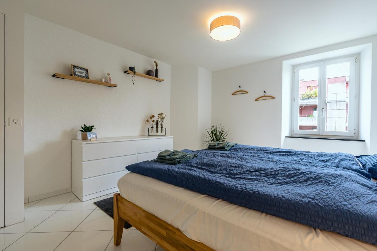 Apartment In The City Center With Free Parking Bienne Extérieur photo