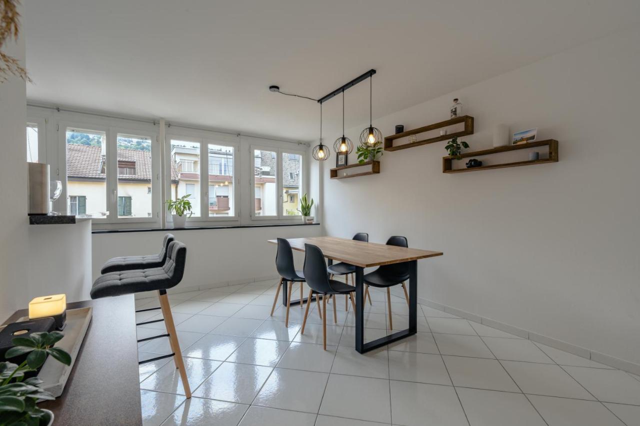 Apartment In The City Center With Free Parking Bienne Extérieur photo