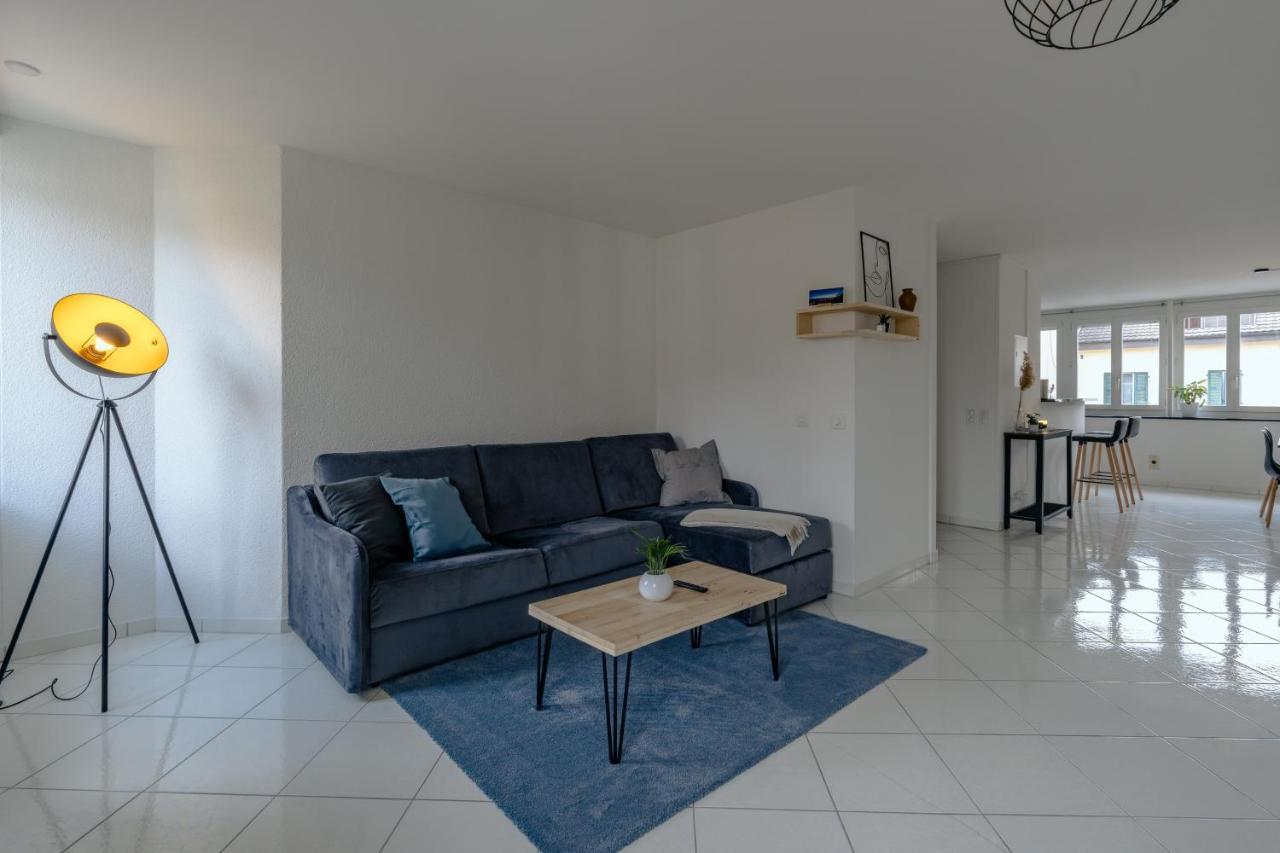 Apartment In The City Center With Free Parking Bienne Extérieur photo